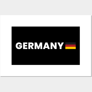Germany Pride Flag Symbol Tee Posters and Art